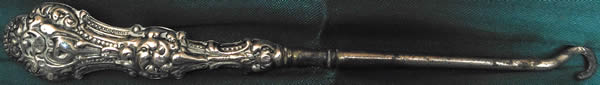 J.C. Plimpton shoe button hook (?) from around the turn of the 19th century.